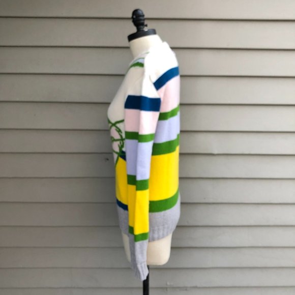 Vtg Gilmar Iceberg History Bugs Bunny Warner Bros 100% Virgin Wool Sweater Italy - Picture 10 of 16